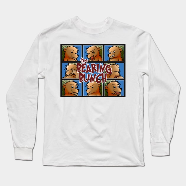 The Bearing Bunch! Long Sleeve T-Shirt by Bearing